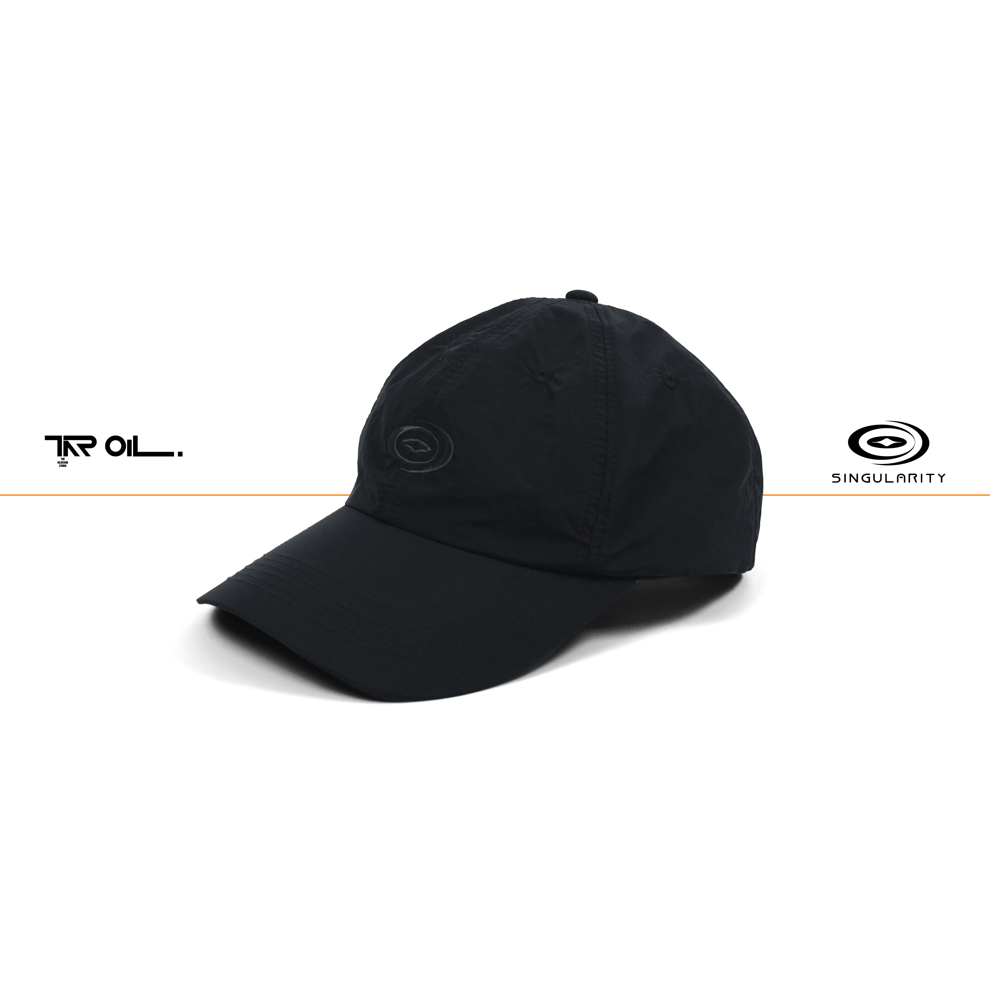 Singularity black cap front view