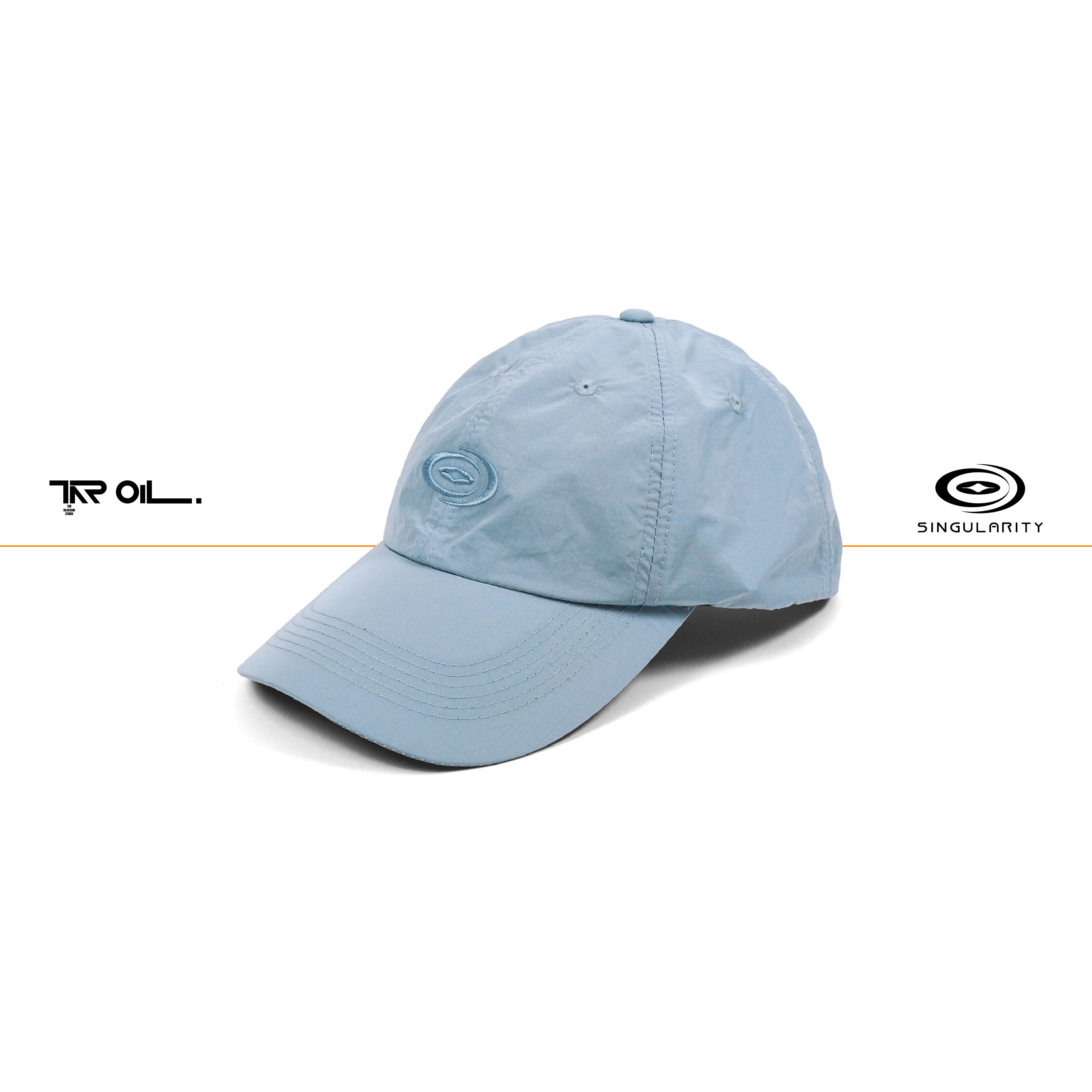 Singularity blue cap front view